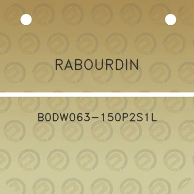 rabourdin-b0dw063-150p2s1l