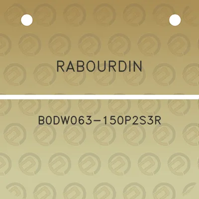 rabourdin-b0dw063-150p2s3r