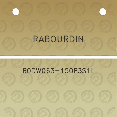 rabourdin-b0dw063-150p3s1l