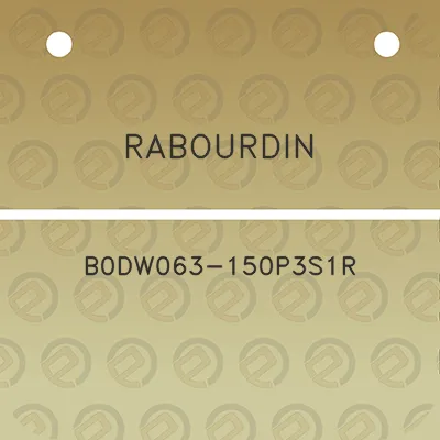 rabourdin-b0dw063-150p3s1r