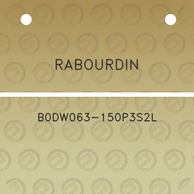 rabourdin-b0dw063-150p3s2l