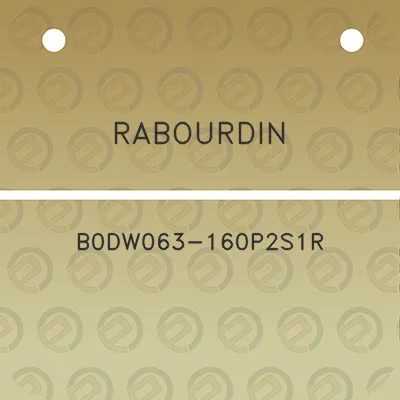 rabourdin-b0dw063-160p2s1r