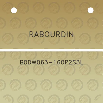 rabourdin-b0dw063-160p2s3l