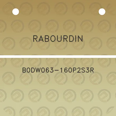 rabourdin-b0dw063-160p2s3r