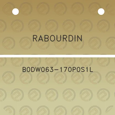 rabourdin-b0dw063-170p0s1l