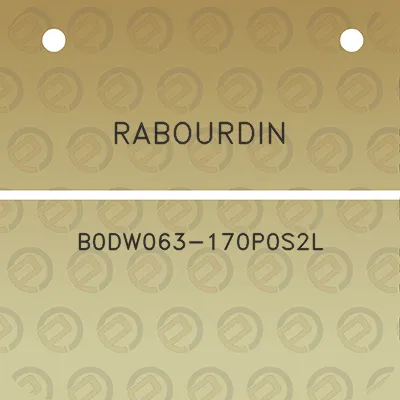 rabourdin-b0dw063-170p0s2l