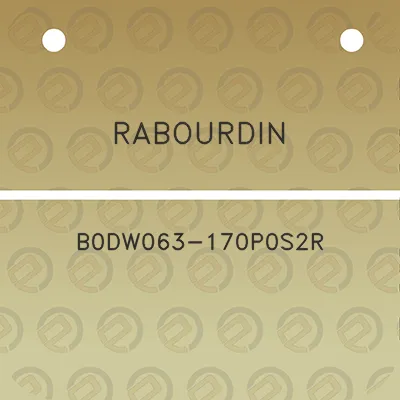 rabourdin-b0dw063-170p0s2r