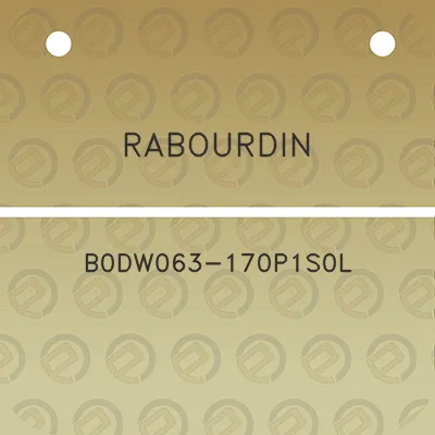 rabourdin-b0dw063-170p1s0l