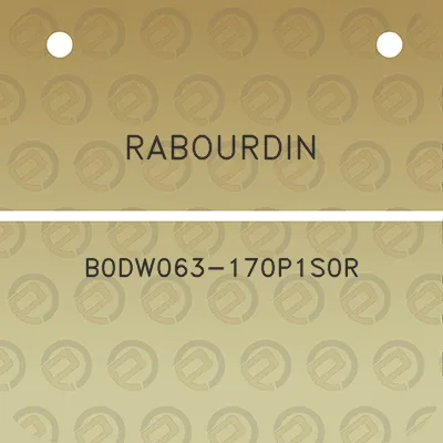 rabourdin-b0dw063-170p1s0r