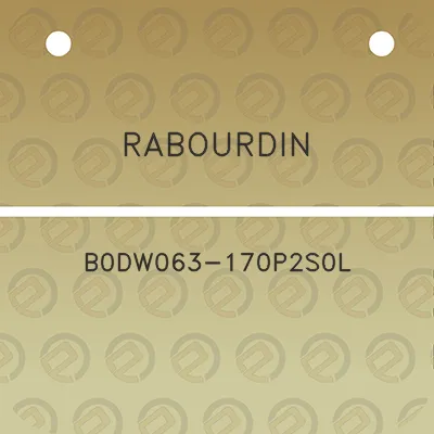 rabourdin-b0dw063-170p2s0l