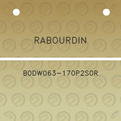 rabourdin-b0dw063-170p2s0r