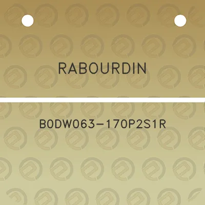 rabourdin-b0dw063-170p2s1r