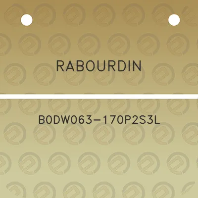 rabourdin-b0dw063-170p2s3l