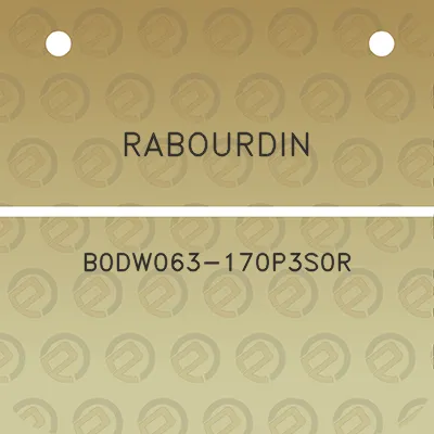 rabourdin-b0dw063-170p3s0r