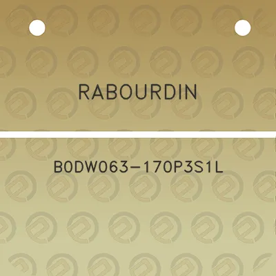 rabourdin-b0dw063-170p3s1l