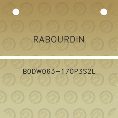 rabourdin-b0dw063-170p3s2l