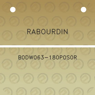 rabourdin-b0dw063-180p0s0r