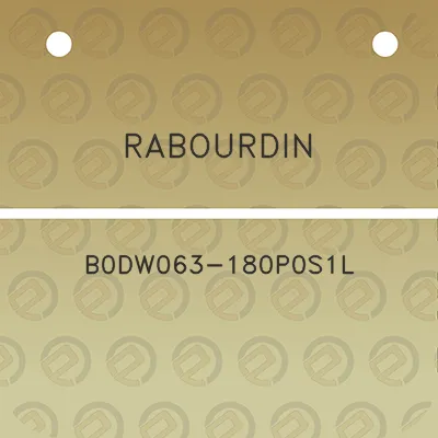 rabourdin-b0dw063-180p0s1l