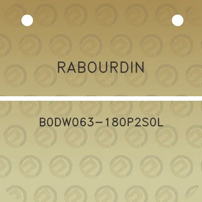 rabourdin-b0dw063-180p2s0l