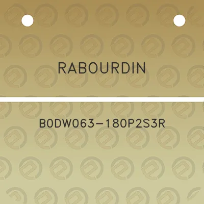 rabourdin-b0dw063-180p2s3r