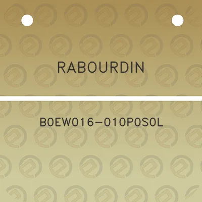 rabourdin-b0ew016-010p0s0l