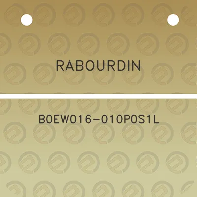 rabourdin-b0ew016-010p0s1l