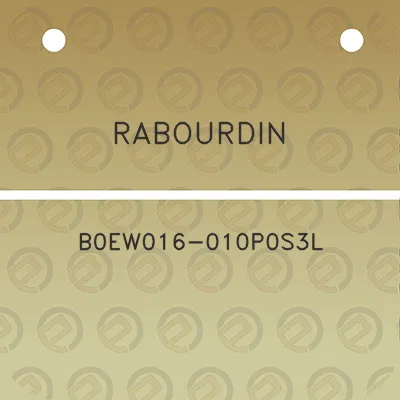 rabourdin-b0ew016-010p0s3l