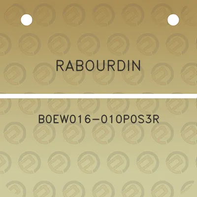 rabourdin-b0ew016-010p0s3r