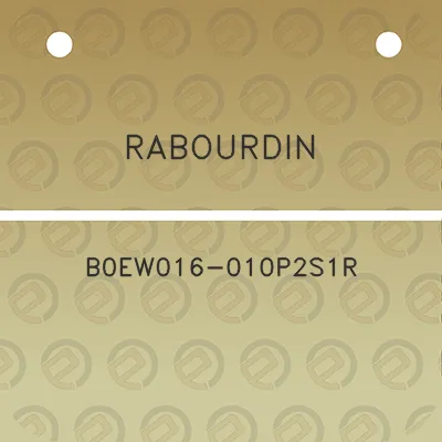 rabourdin-b0ew016-010p2s1r