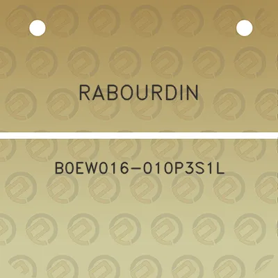 rabourdin-b0ew016-010p3s1l