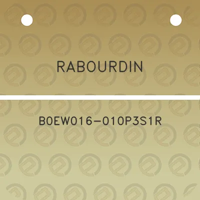 rabourdin-b0ew016-010p3s1r