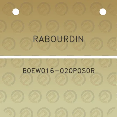 rabourdin-b0ew016-020p0s0r