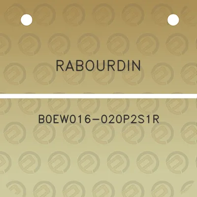 rabourdin-b0ew016-020p2s1r