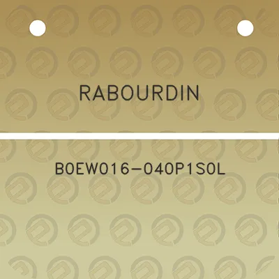 rabourdin-b0ew016-040p1s0l