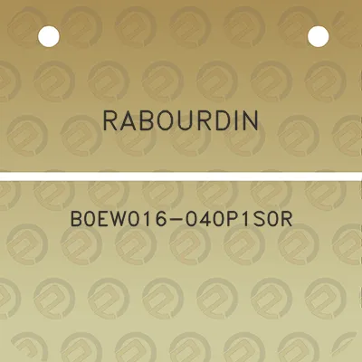 rabourdin-b0ew016-040p1s0r