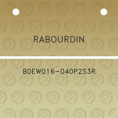 rabourdin-b0ew016-040p2s3r