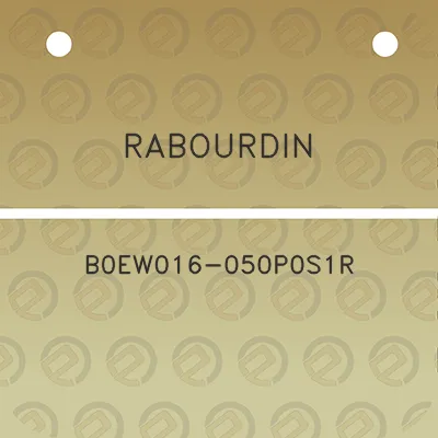 rabourdin-b0ew016-050p0s1r