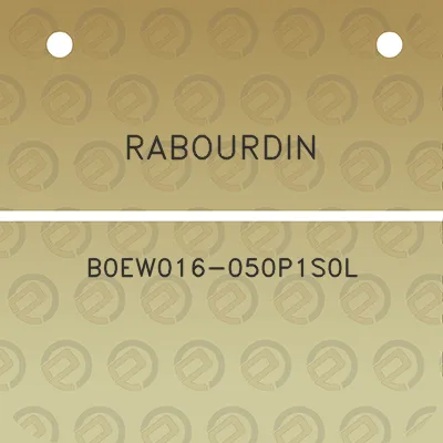 rabourdin-b0ew016-050p1s0l