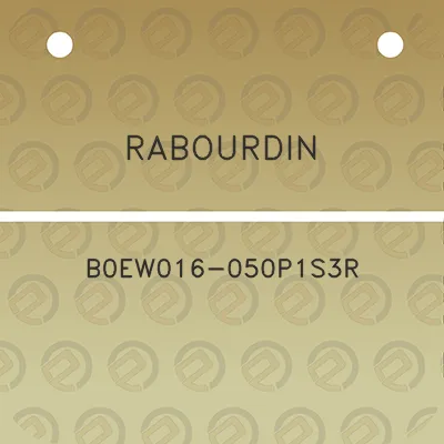 rabourdin-b0ew016-050p1s3r