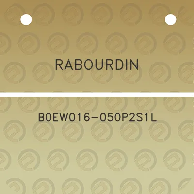 rabourdin-b0ew016-050p2s1l