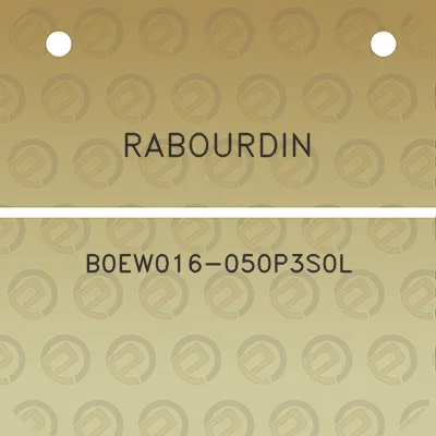 rabourdin-b0ew016-050p3s0l