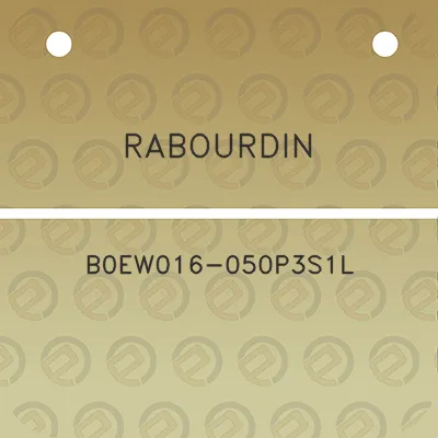 rabourdin-b0ew016-050p3s1l