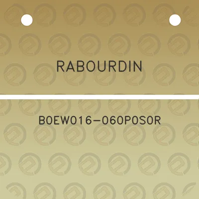 rabourdin-b0ew016-060p0s0r