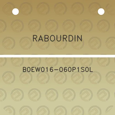 rabourdin-b0ew016-060p1s0l