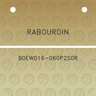 rabourdin-b0ew016-060p2s0r