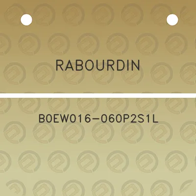 rabourdin-b0ew016-060p2s1l