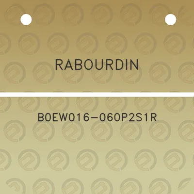 rabourdin-b0ew016-060p2s1r