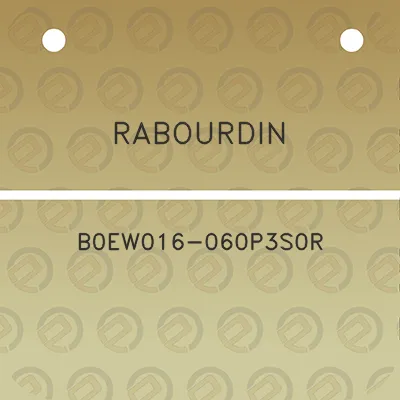 rabourdin-b0ew016-060p3s0r