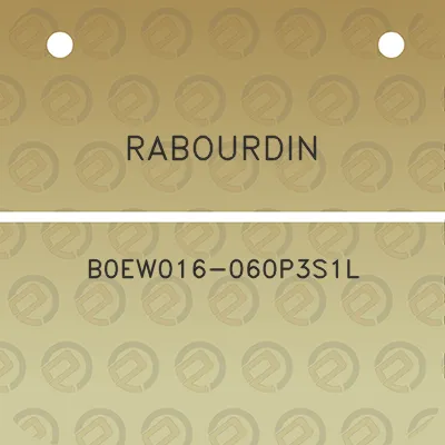 rabourdin-b0ew016-060p3s1l