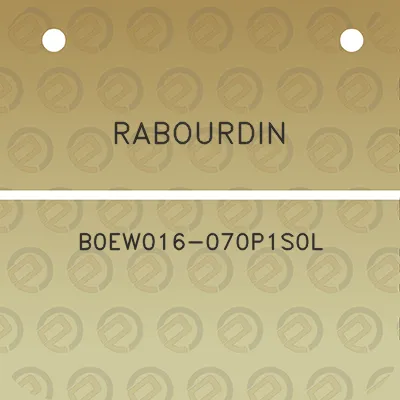 rabourdin-b0ew016-070p1s0l